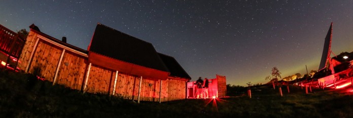 Observatory under Dark Skies