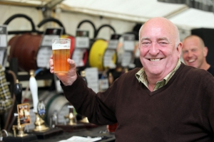 Richard at Battlesteads Beer Festival