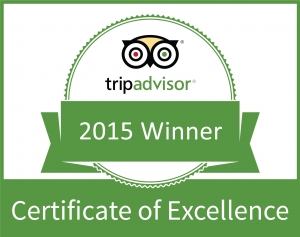 TripAdvisor Certificate of Excellence